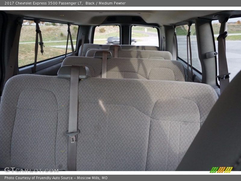 Black / Medium Pewter 2017 Chevrolet Express 3500 Passenger LT