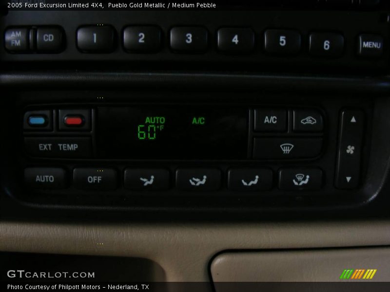 Pueblo Gold Metallic / Medium Pebble 2005 Ford Excursion Limited 4X4