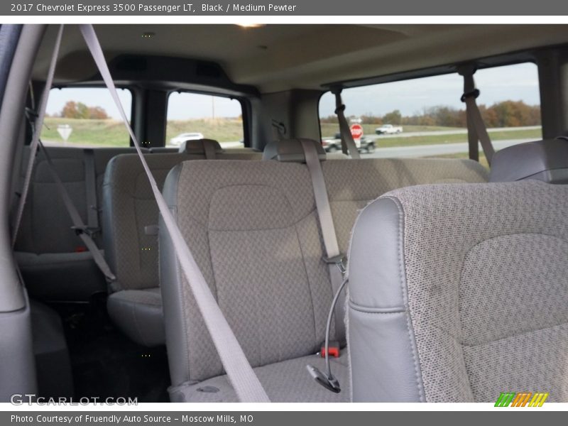 Black / Medium Pewter 2017 Chevrolet Express 3500 Passenger LT