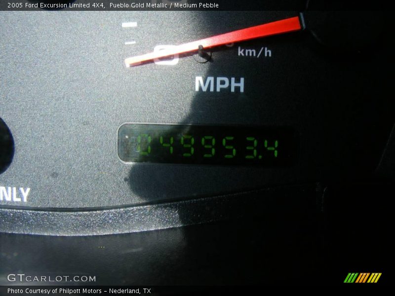 Pueblo Gold Metallic / Medium Pebble 2005 Ford Excursion Limited 4X4