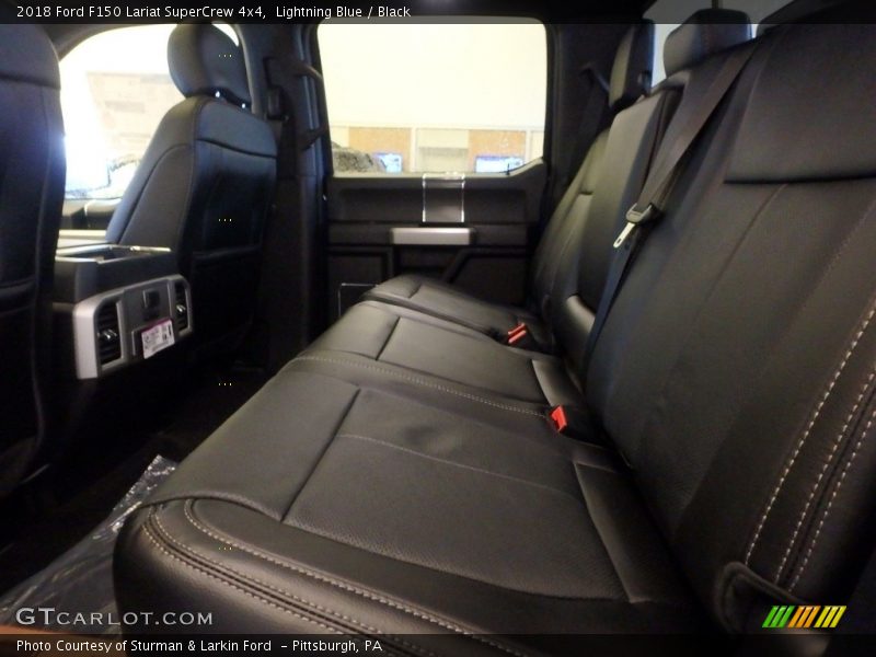 Lightning Blue / Black 2018 Ford F150 Lariat SuperCrew 4x4
