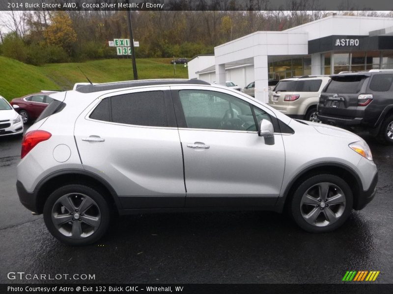 Cocoa Silver Metallic / Ebony 2014 Buick Encore AWD