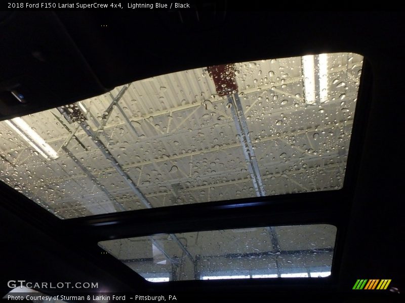 Lightning Blue / Black 2018 Ford F150 Lariat SuperCrew 4x4