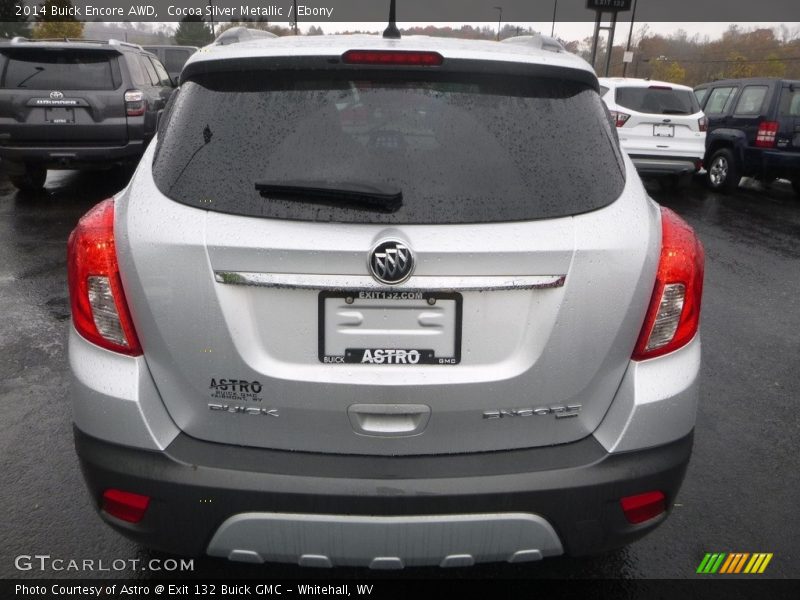 Cocoa Silver Metallic / Ebony 2014 Buick Encore AWD