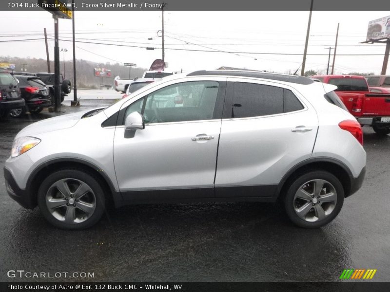 Cocoa Silver Metallic / Ebony 2014 Buick Encore AWD
