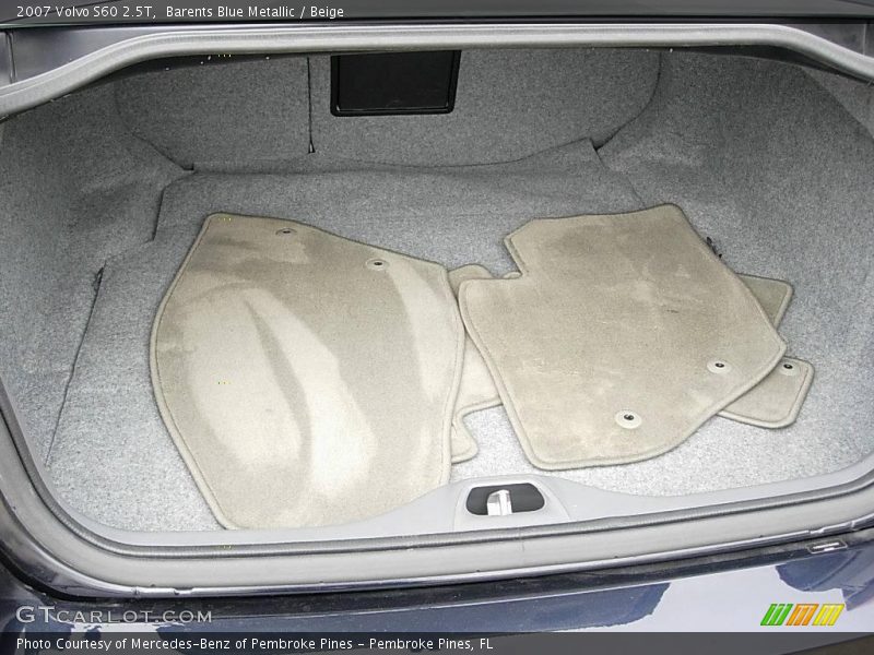 Barents Blue Metallic / Beige 2007 Volvo S60 2.5T