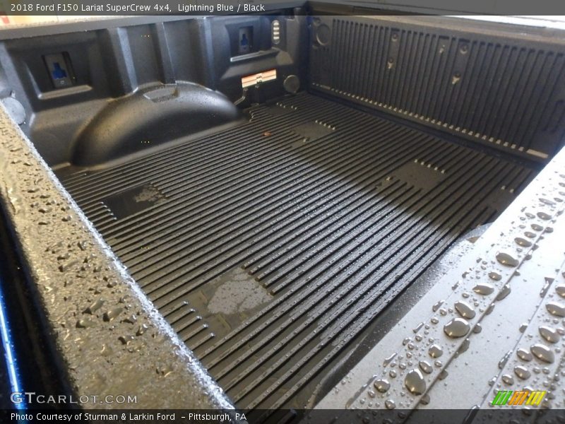 Lightning Blue / Black 2018 Ford F150 Lariat SuperCrew 4x4