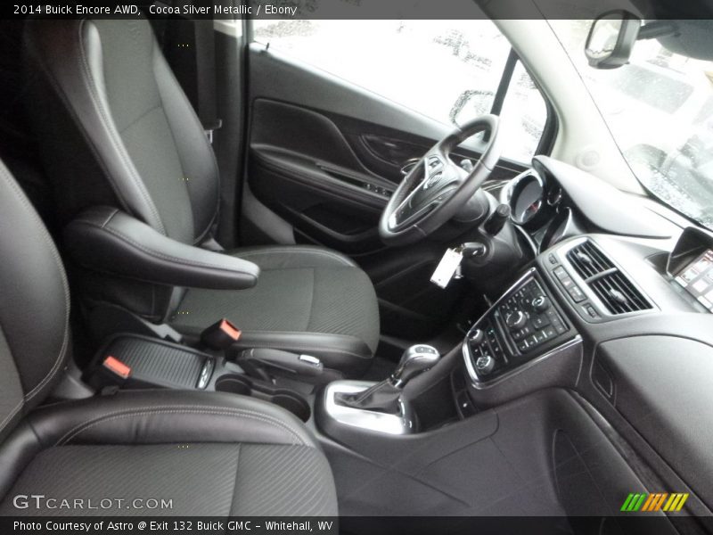 Cocoa Silver Metallic / Ebony 2014 Buick Encore AWD