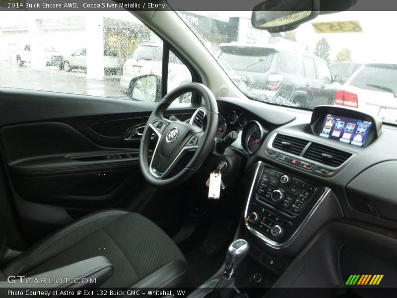 Cocoa Silver Metallic / Ebony 2014 Buick Encore AWD