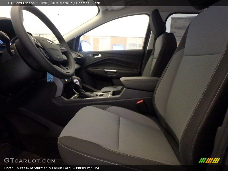 Blue Metallic / Charcoal Black 2018 Ford Escape SE 4WD