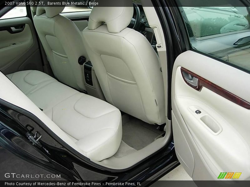 Barents Blue Metallic / Beige 2007 Volvo S60 2.5T