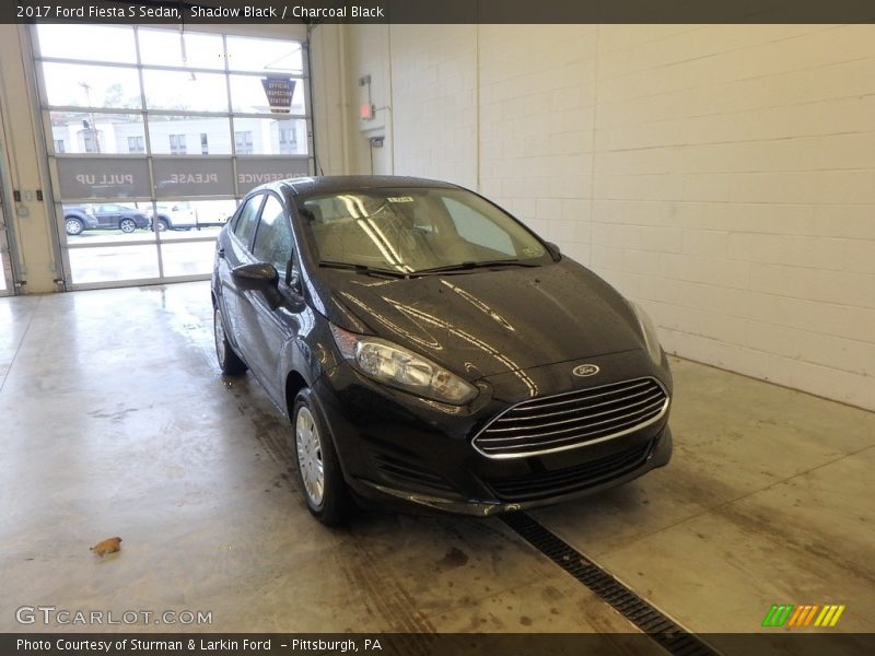 Shadow Black / Charcoal Black 2017 Ford Fiesta S Sedan