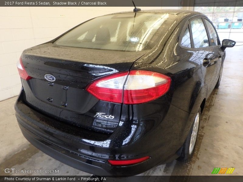 Shadow Black / Charcoal Black 2017 Ford Fiesta S Sedan