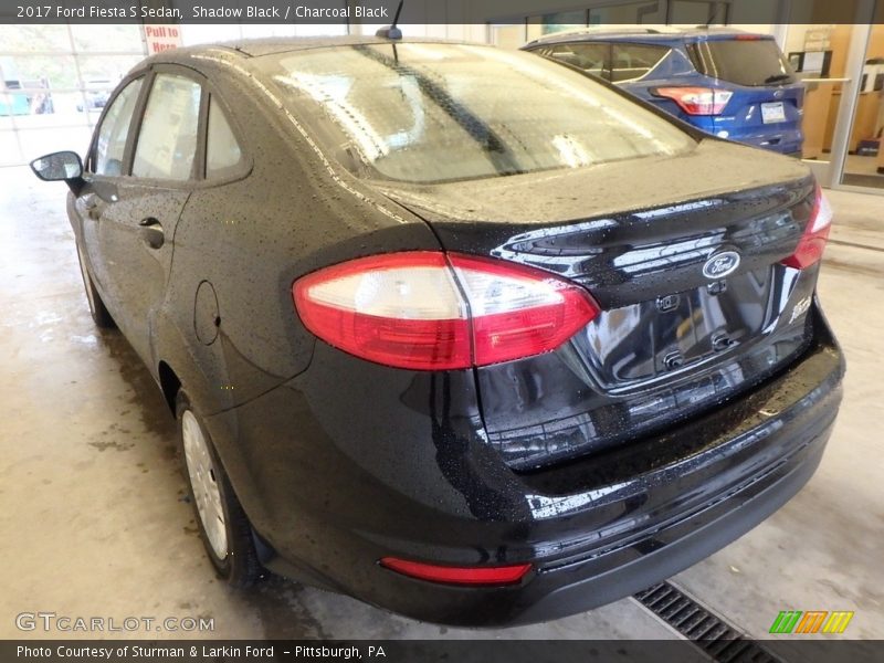Shadow Black / Charcoal Black 2017 Ford Fiesta S Sedan