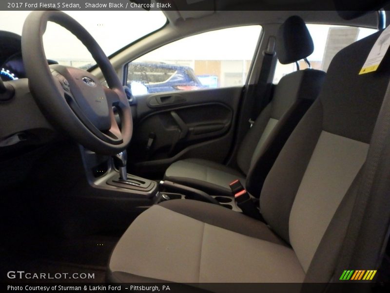 Shadow Black / Charcoal Black 2017 Ford Fiesta S Sedan