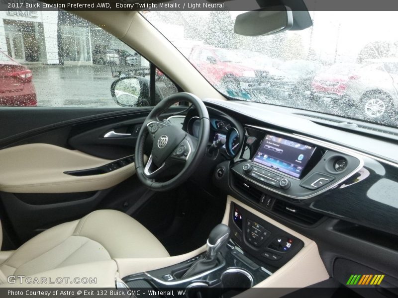 Ebony Twilight Metallic / Light Neutral 2017 Buick Envision Preferred AWD