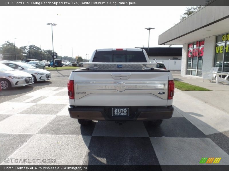 White Platinum / King Ranch Java 2017 Ford F150 King Ranch SuperCrew 4x4