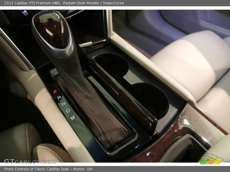 Radiant Silver Metallic / Shale/Cocoa 2013 Cadillac XTS Premium AWD