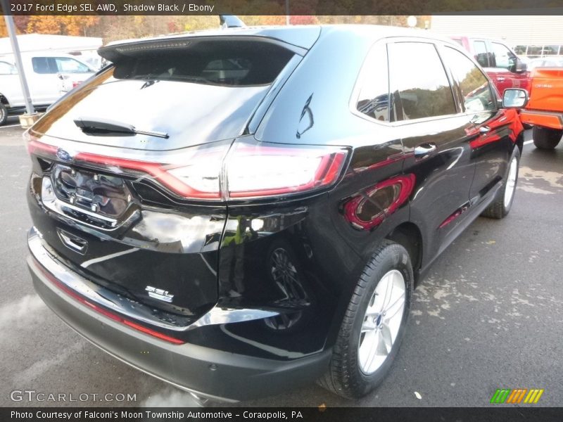 Shadow Black / Ebony 2017 Ford Edge SEL AWD