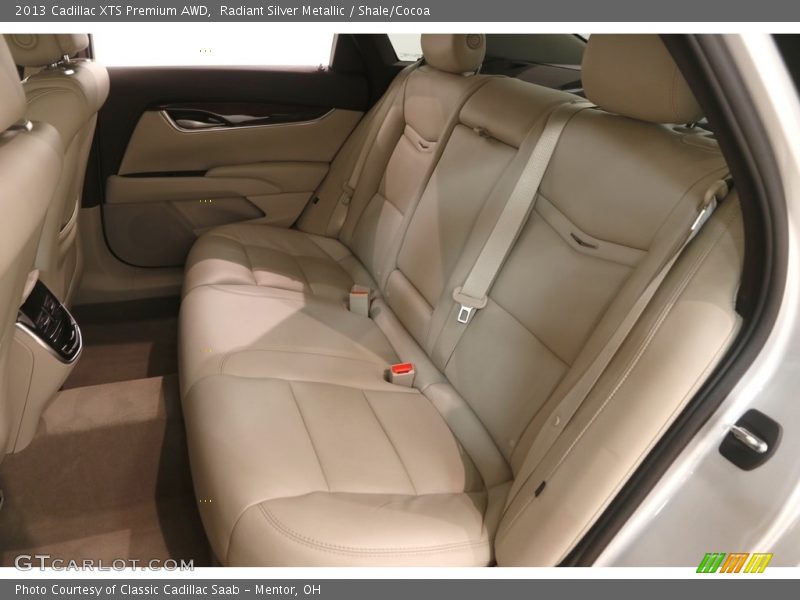 Radiant Silver Metallic / Shale/Cocoa 2013 Cadillac XTS Premium AWD