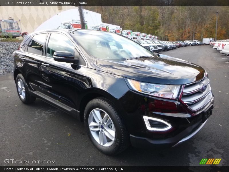Shadow Black / Ebony 2017 Ford Edge SEL AWD