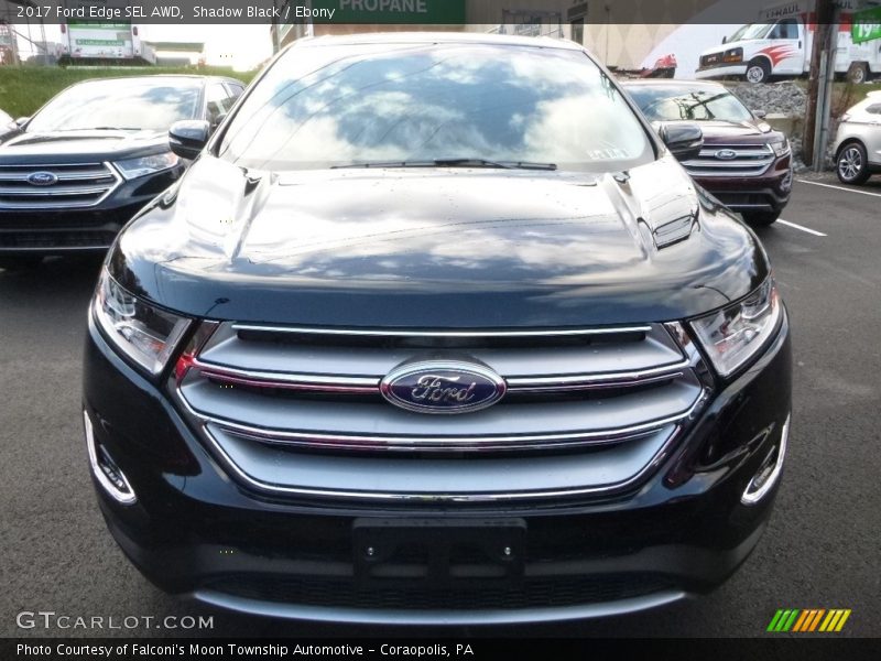 Shadow Black / Ebony 2017 Ford Edge SEL AWD