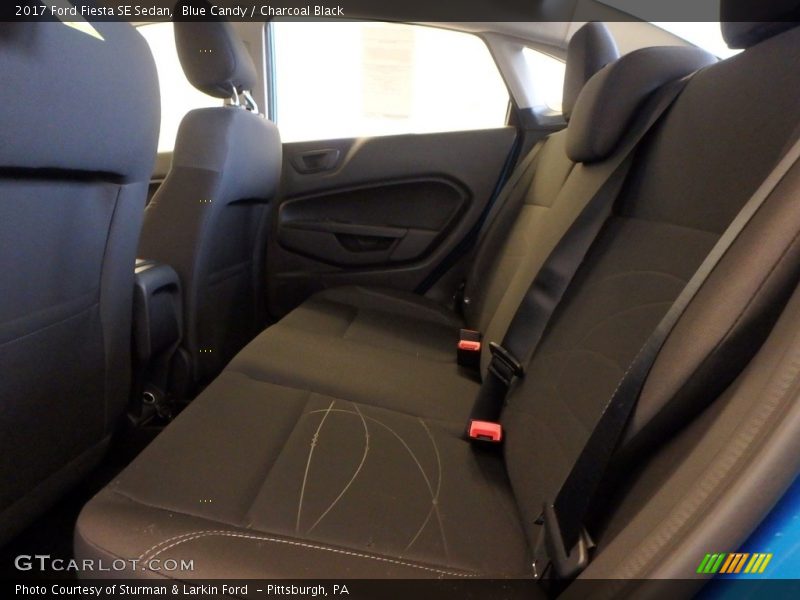 Blue Candy / Charcoal Black 2017 Ford Fiesta SE Sedan