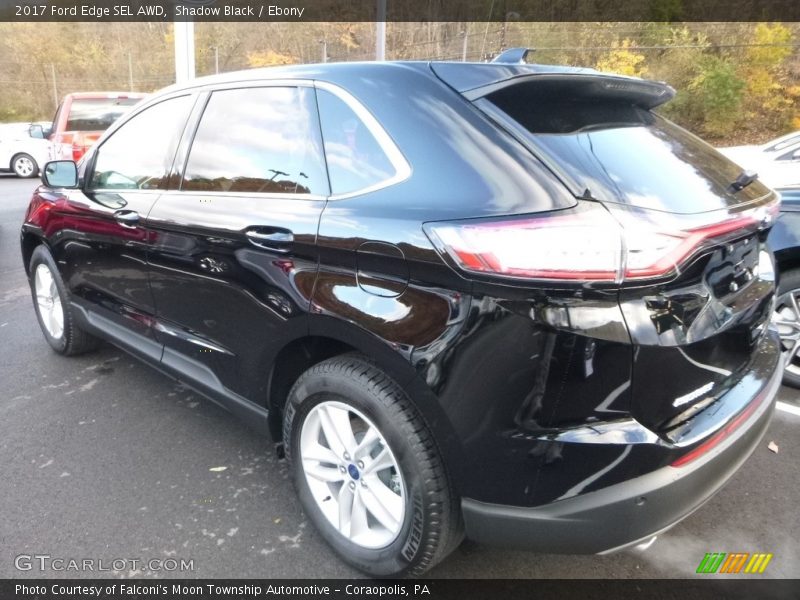 Shadow Black / Ebony 2017 Ford Edge SEL AWD