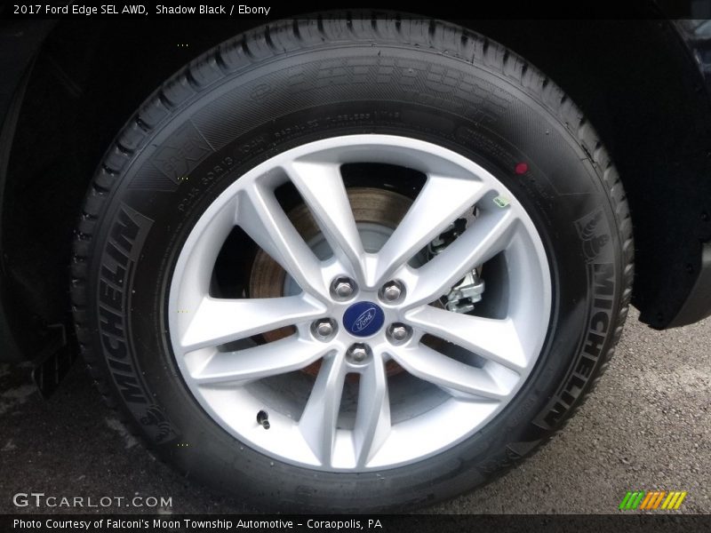 Shadow Black / Ebony 2017 Ford Edge SEL AWD