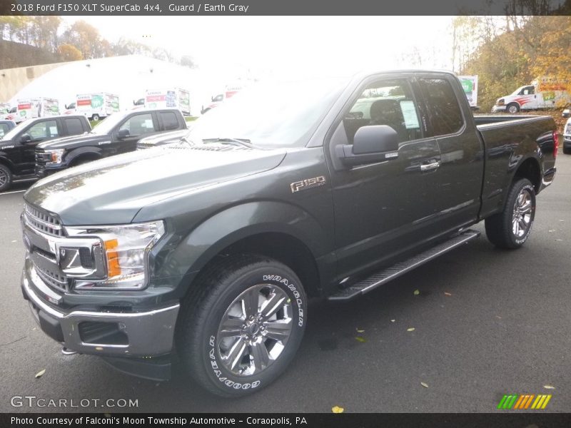 Guard / Earth Gray 2018 Ford F150 XLT SuperCab 4x4