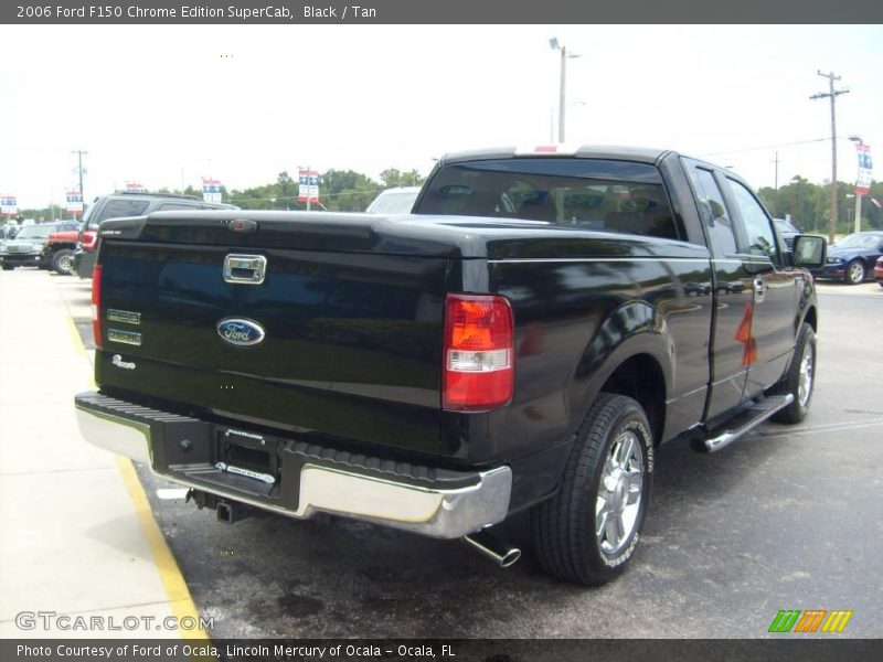 Black / Tan 2006 Ford F150 Chrome Edition SuperCab
