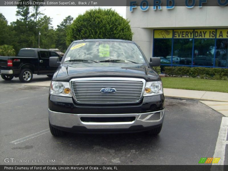Black / Tan 2006 Ford F150 Chrome Edition SuperCab