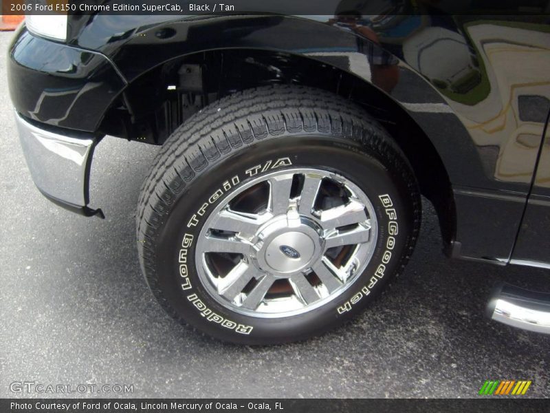 Black / Tan 2006 Ford F150 Chrome Edition SuperCab