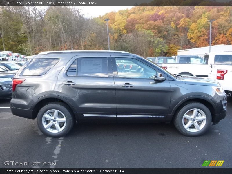Magnetic / Ebony Black 2017 Ford Explorer XLT 4WD