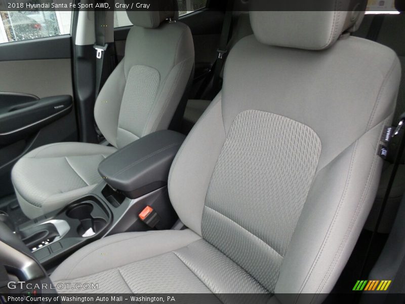 Gray / Gray 2018 Hyundai Santa Fe Sport AWD