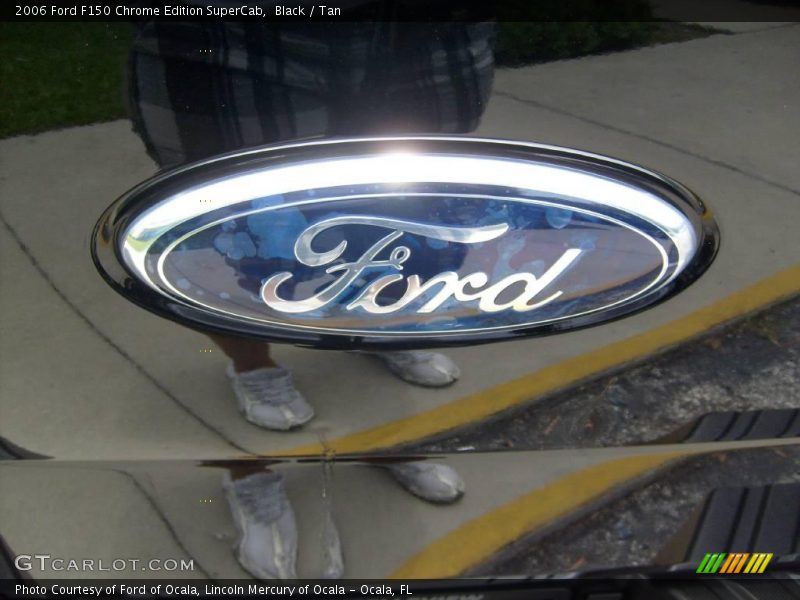 Black / Tan 2006 Ford F150 Chrome Edition SuperCab