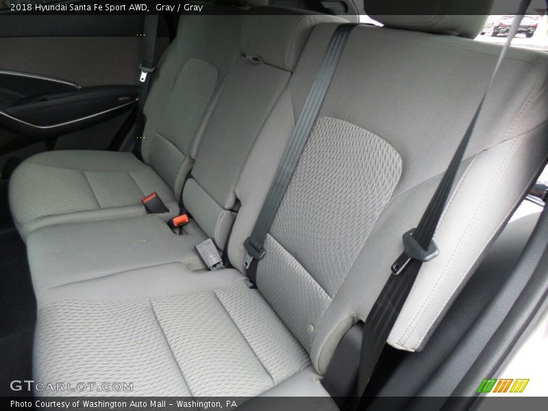 Gray / Gray 2018 Hyundai Santa Fe Sport AWD