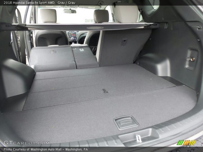 Gray / Gray 2018 Hyundai Santa Fe Sport AWD