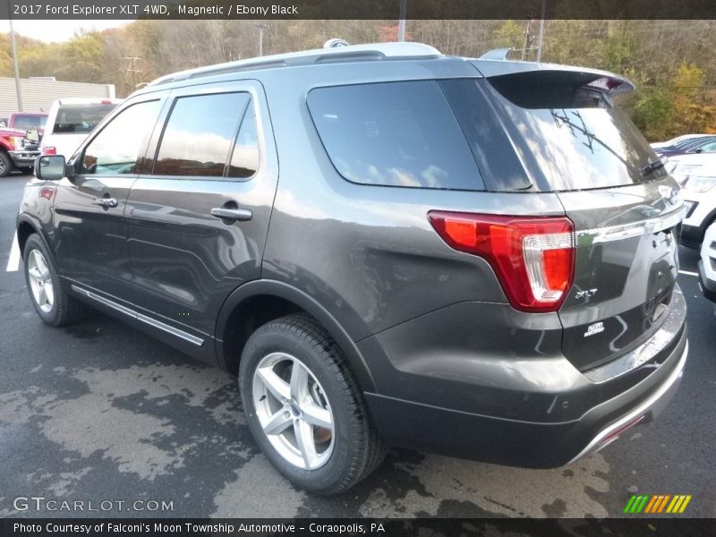 Magnetic / Ebony Black 2017 Ford Explorer XLT 4WD