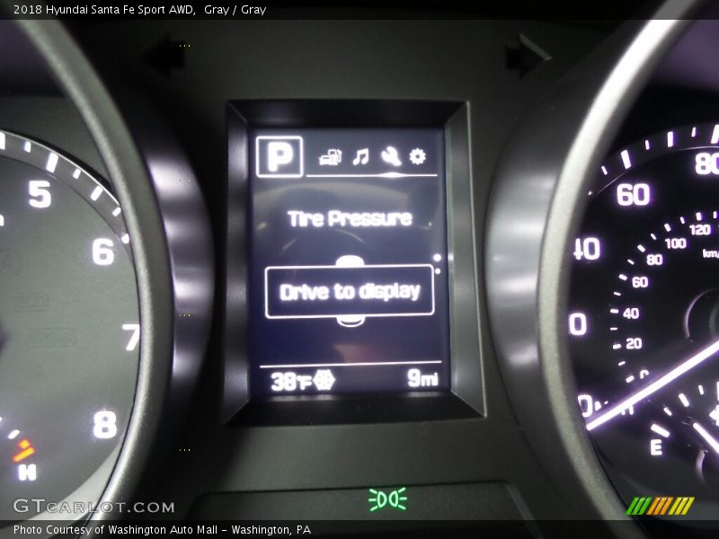 Gray / Gray 2018 Hyundai Santa Fe Sport AWD