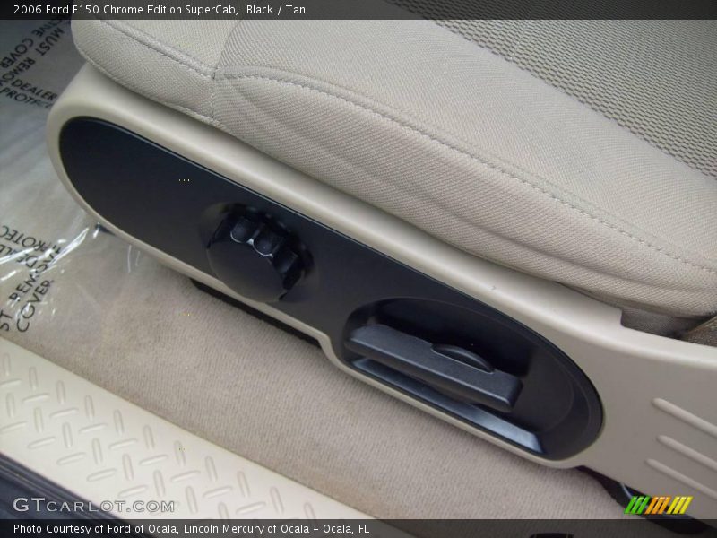 Black / Tan 2006 Ford F150 Chrome Edition SuperCab