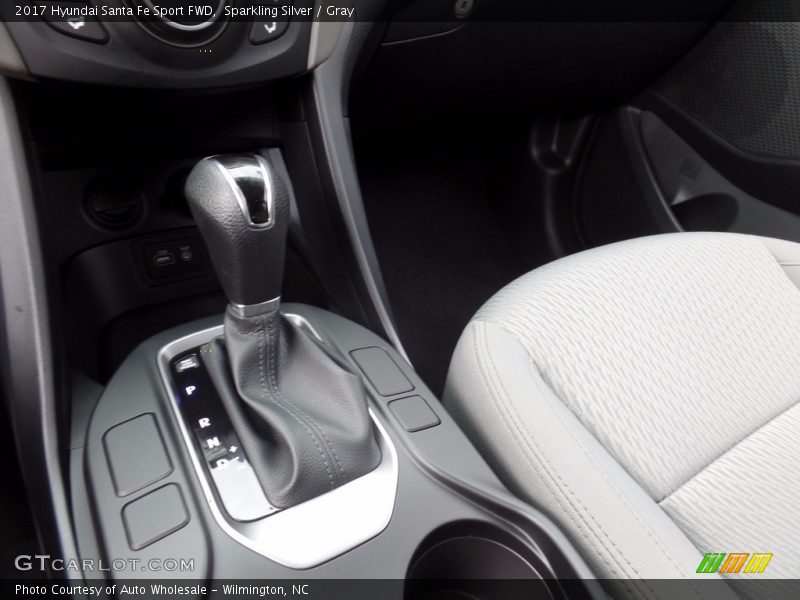 Sparkling Silver / Gray 2017 Hyundai Santa Fe Sport FWD