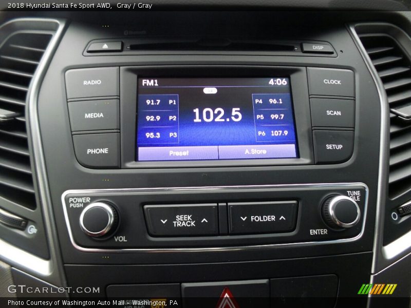 Gray / Gray 2018 Hyundai Santa Fe Sport AWD
