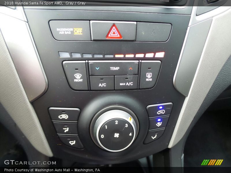 Gray / Gray 2018 Hyundai Santa Fe Sport AWD