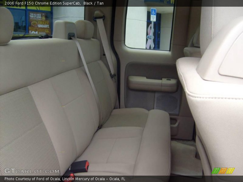 Black / Tan 2006 Ford F150 Chrome Edition SuperCab