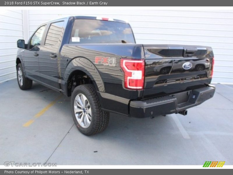 Shadow Black / Earth Gray 2018 Ford F150 STX SuperCrew