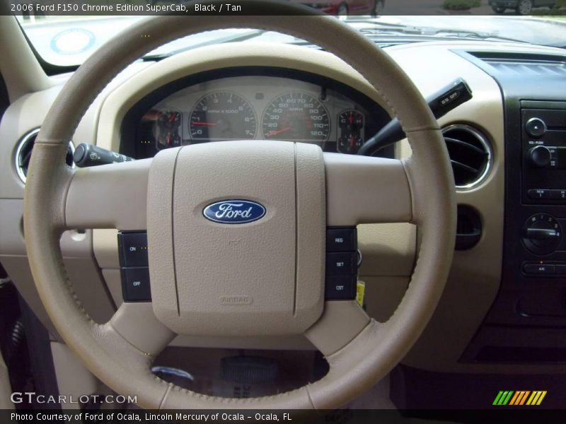 Black / Tan 2006 Ford F150 Chrome Edition SuperCab