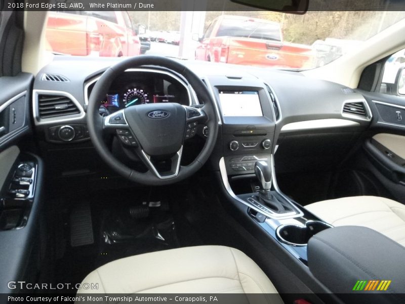 Dashboard of 2018 Edge SEL AWD