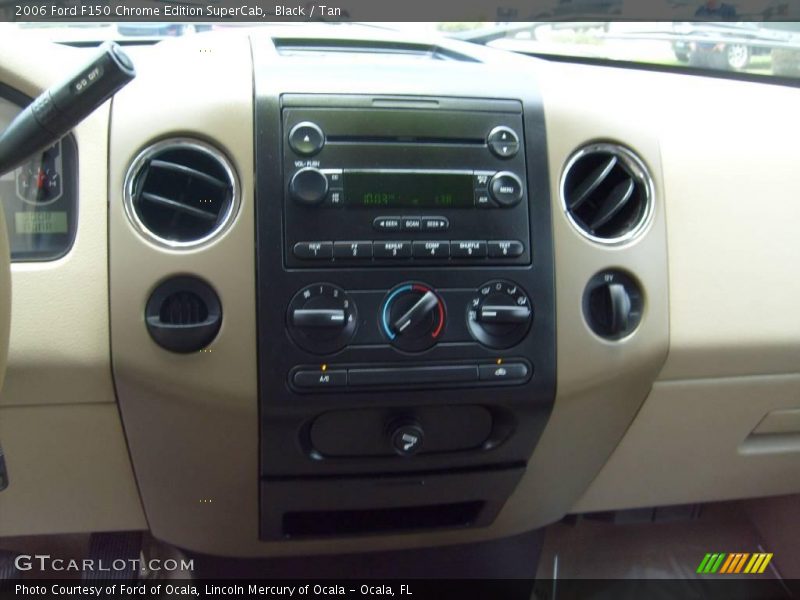 Black / Tan 2006 Ford F150 Chrome Edition SuperCab