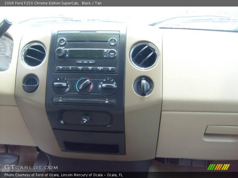 Black / Tan 2006 Ford F150 Chrome Edition SuperCab